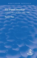 Cover: The English American - Routledge