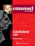 Cover: Emanuel Law Outlines for Constitutional Law - Aspen Publishers