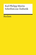 Cover: Schriften zur &Auml;sthetik - Reclam