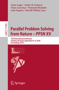 Enlarge image Cover: Parallel Problem Solving from Nature - PPSN XV - Springer