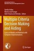 Cover: Multiple Criteria Decision Making and Aiding - Springer
