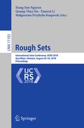 Cover: Rough Sets - Springer