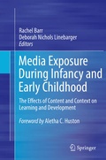 Cover: Media Exposure During Infancy and Early Childhood - Springer