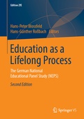 Cover: Education as a Lifelong Process - Springer VS