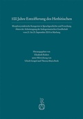 Cover: 100 Jahre Entzifferung des Hethitischen - Reichert Verlag