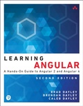 Cover: Learning Angular - Addison Wesley