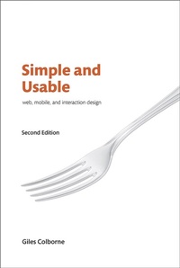 Abbildung von: Simple and Usable Web, Mobile, and Interaction Design - New Riders