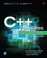 Abbildung von: C++ Templates - Addison Wesley