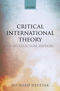 Cover: Critical International Theory - OUP eBook