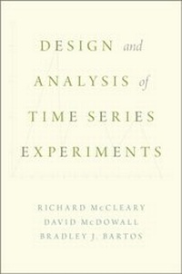 Enlarge image Cover: Design and Analysis of Time Series Experiments - OUP eBook