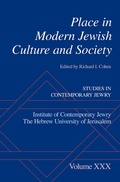 Cover: Place in Modern Jewish Culture and Society - OUP eBook
