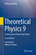 Cover: Theoretical Physics 9 - Springer