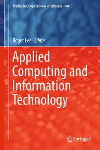 Enlarge image Cover: Applied Computing and Information Technology - Springer
