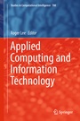 Cover: Applied Computing and Information Technology - Springer