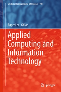 Enlarge image Cover: Applied Computing and Information Technology - Springer