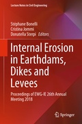 Cover: Internal Erosion in Earthdams, Dikes and Levees - Springer