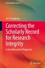 Cover: Correcting the Scholarly Record for Research Integrity - Springer