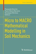 Cover: Micro to MACRO Mathematical Modelling in Soil Mechanics - Birkh&auml;user