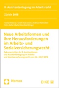 Cover: Neue Arbeitsformen und ihre Herausforderungen im Arbeits- und Sozialversicherungsrecht - Nomos