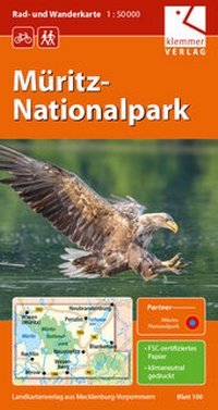 Abbildung von: Rad- und Wanderkarte Müritz-Nationalpark - Klemmer-Verlag