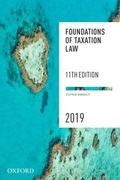Cover: Foundations of Taxation Law 2019 - OUP Australia and New Zealand