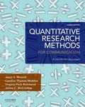 Cover: Quantitative Research Methods for Communication - Oxford University Press Inc