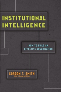 Enlarge image Cover: Institutional Intelligence - IVP Academic
