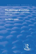 Cover: The Message of Judaism - Routledge
