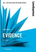 Cover: Law Express: Evidence - Pearson
