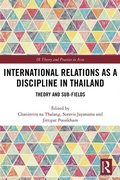 Cover: International Relations as a Discipline in Thailand - Routledge