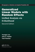 Cover: Generalized Linear Models with Random Effects - Chapman & Hall/CRC