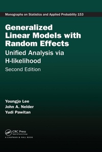 Enlarge image Cover: Generalized Linear Models with Random Effects - Chapman & Hall/CRC