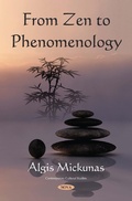 Cover: From Zen to Phenomenology - Nova Science Publishers Inc
