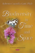 Cover: Biodiversity in Time and Space - Nova Science Publishers