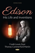 Cover: Edison: His Life and Inventions - Nova Science Publishers