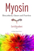 Cover: Myosin: Biosynthesis, Classes and Function - Nova Science Publishers