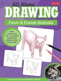 Cover: All About Drawing Farm & Forest Animals - Walter Foster Jr.