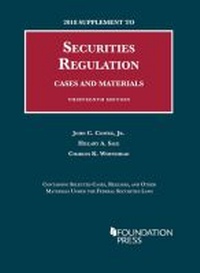 Abbildung von: Securities Regulation, 2018 Case Supplement - West Academic Press