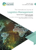 Cover: Big data analytics in logistics and supply chain management - Emerald Publishing Limited