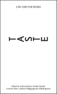 Enlarge image Cover: TASTE - University of Westminster Press