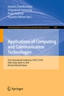 Cover: Applications of Computing and Communication Technologies - Springer