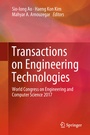 Cover: Transactions on Engineering Technologies - Springer