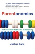 Cover: Parentonomics - MIT Press