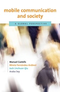 Cover: Mobile Communication and Society - MIT Press