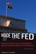 Cover: Inside the Fed, revised edition - MIT Press