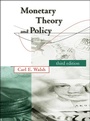 Cover: Monetary Theory and Policy, third edition - MIT Press