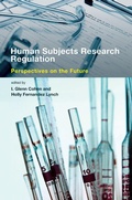 Cover: Human Subjects Research Regulation - MIT Press