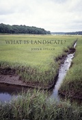 Cover: What Is Landscape? - MIT Press