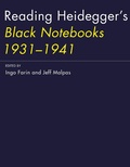 Cover: Reading Heidegger's Black Notebooks 1931-1941 - MIT Press
