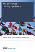 Cover: The Economics of Language Policy - MIT Press
